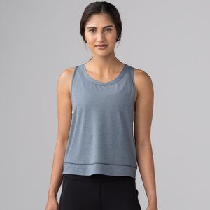 lululemon Pace Perfect Gray Tank Size 10